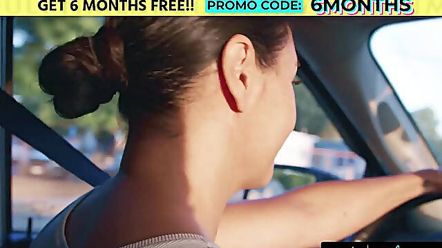 GIRLSWAY MILF Dana Vespoli Dominates Kenna James In Her Truck Then Takes Her Inside For Soft BDSM