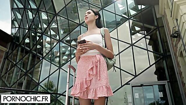 PORNOCHIC featuring Asia Vargass threesome clip