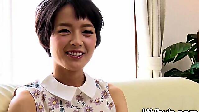 Sweet uncen Japanese porn action with a skinny babe Mari Haneda