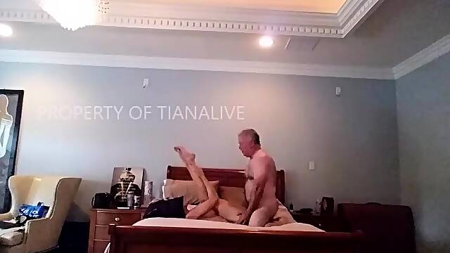 Close up action with teen big cock lover