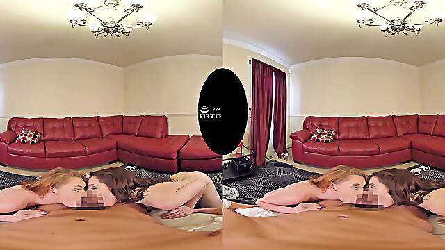 Ember Stone & Athena Rayne in Ember Stone & Athena Rayne Hollywood Girls Dream Harem Special - ChinChinVR