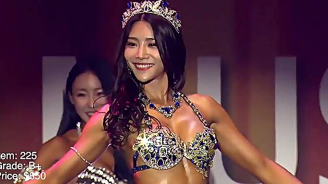 Auction of Korean girls in bikinis 01