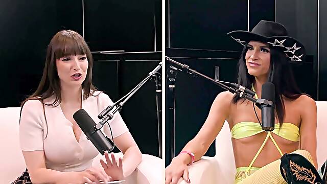MILF ladies chat about their adult industry scenes in an AVN special