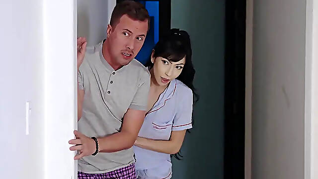 Becky Bandini and Judy Jolie's Forbidden Foster Family Fuckfest