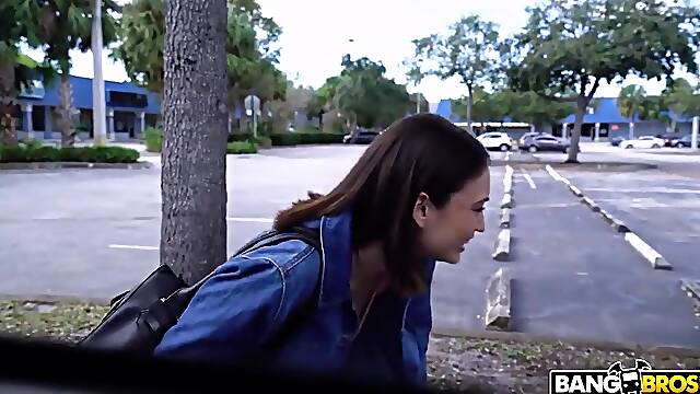 Liv Wild Fucks in the Bus to Get a Job