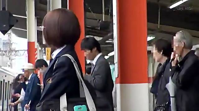 女子高生パンチラ盗撮ストーカー痴漢つきまとい つけまわし尾行レイプ性処理人形 アヘ顔semen sperma creampie girl sex treated doll