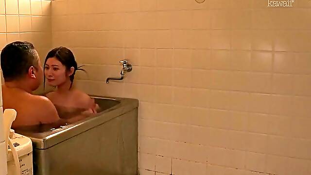 Cawd-551 Bath Time With My Uncle Who Raised Me Instead