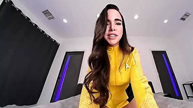 Suttin As STAR TREK Una Chin Riley Has Pussy That Cures