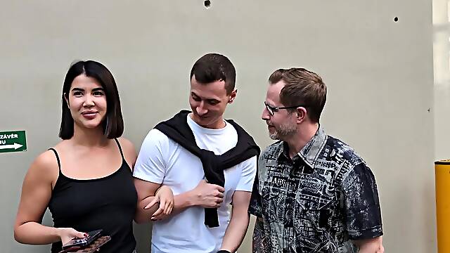 Asian temptress Lady Dee joins Paul for a wild MMF threesome