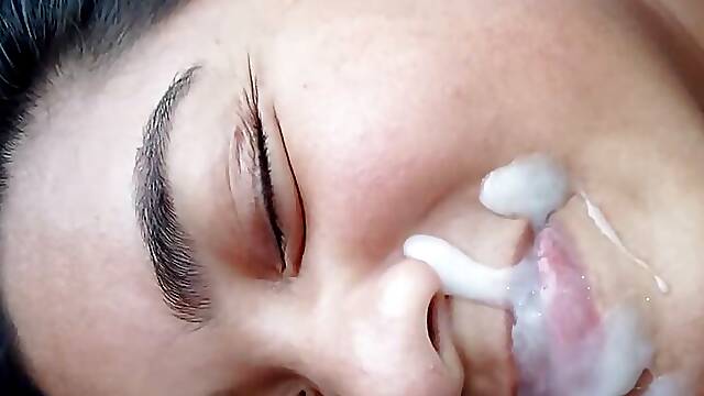 I leave my ex-girlfriends face full of milk