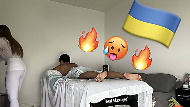 Legit Ukrainian RMT Giving into Asian Monster Cock 1st Appointment