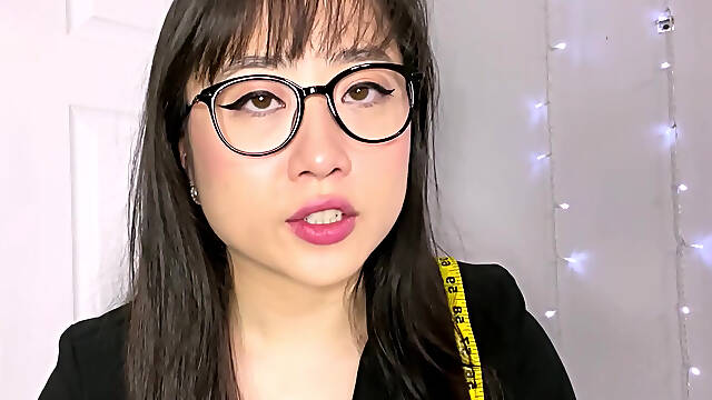 Asian Babe Falls in Love w Your Penis during Medical Study -ASMR- Kimmy Kalani