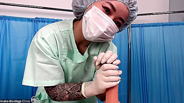Surgery Scrubs POV Handjob Video
