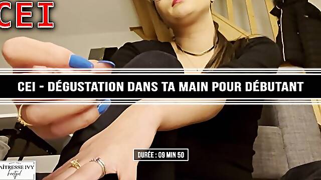 CEI - Débutant dégustation dans ta main devant mon visage loser