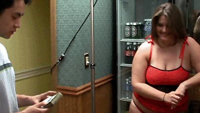 Big Beautiful Woman Busty Bethany Massages Asian Street Racer! (mp4)