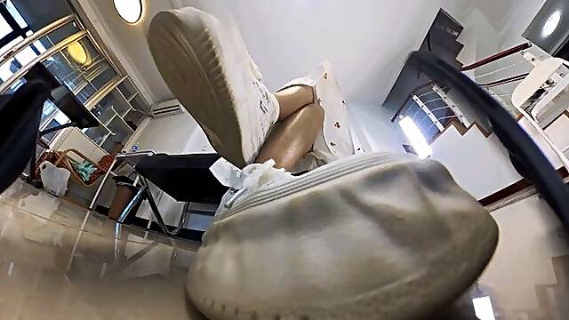 6K LELE sneakers smelly socks humiliation VR360