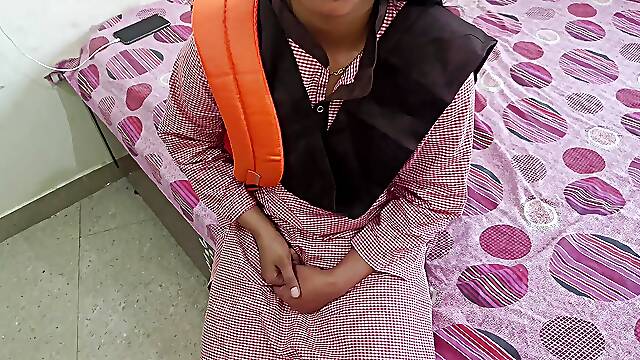 Hot Indian Desi Village College Student Was Hardly Fucking with Boyfriend in Desi Style