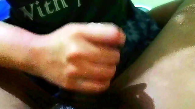 My Wife Massages Her Coworker's Cock During a Break